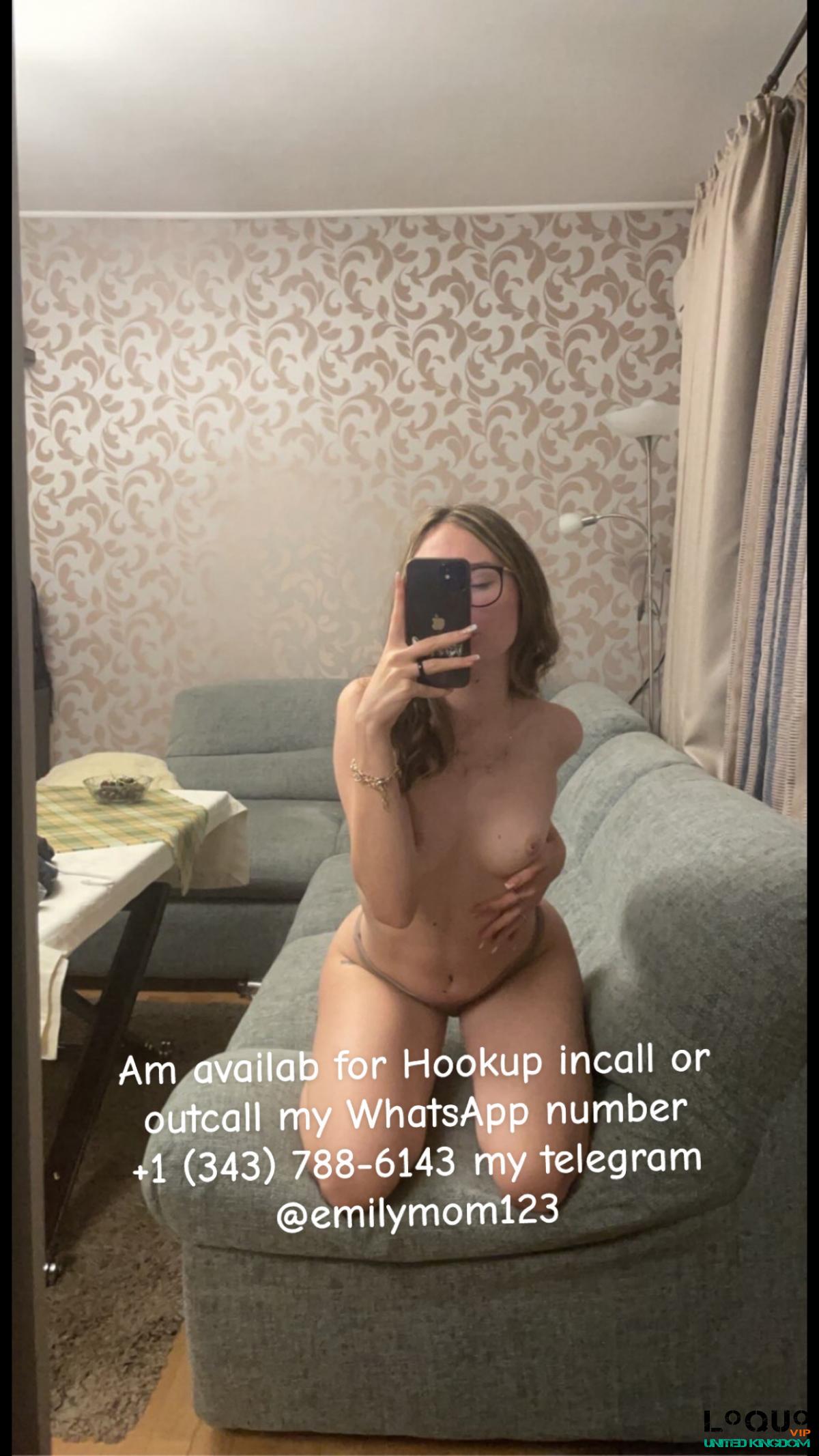escorts Cumbria: Am available for hookup now incall or outcall my telegram: @emilymom123